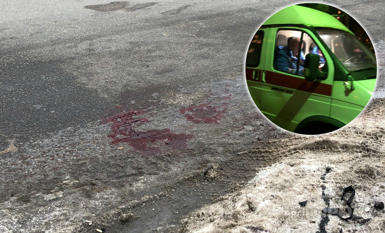 "Их было двое - один умер": лужи крови остались на месте ночного ДТП в Ярославле
