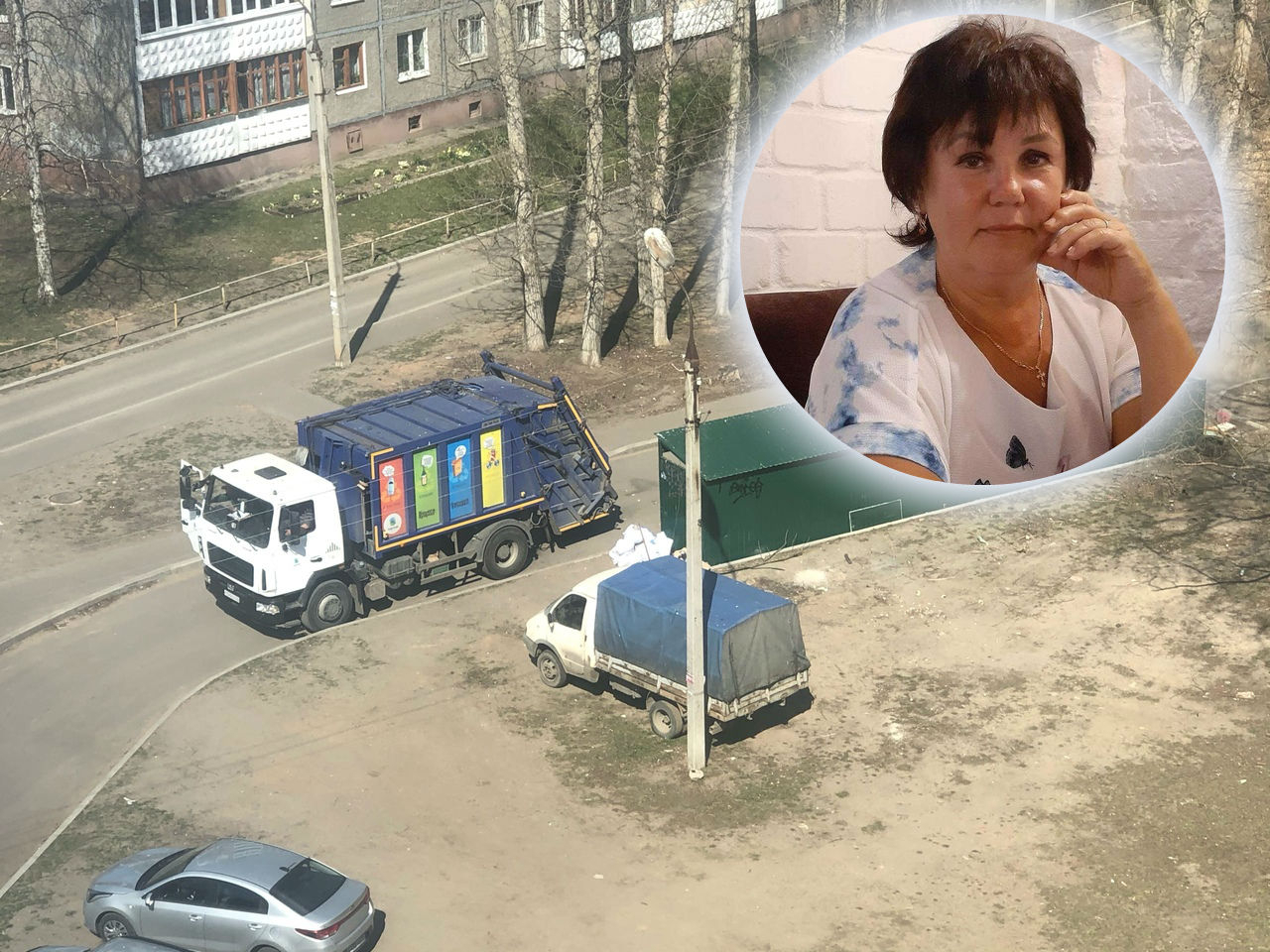 «Одна расчищаю набережную»: женщина просит помощи , чтобы убрать центр Ярославля