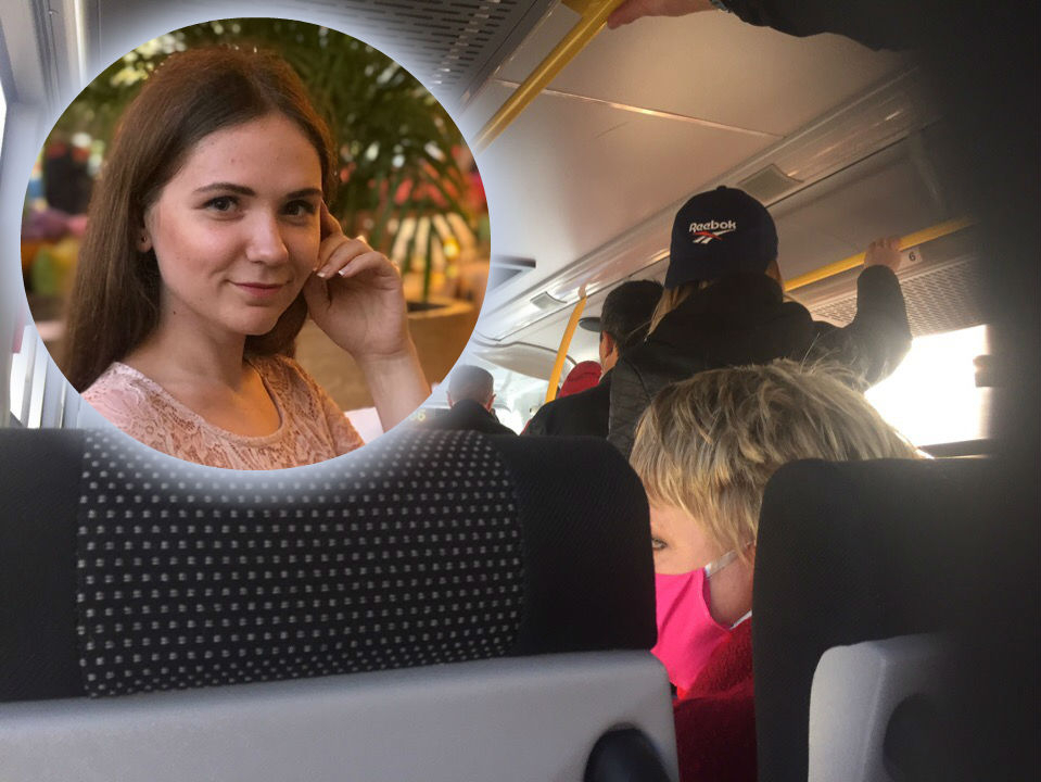 «Не приближайтесь»: о странном поведении пассажиров в маршрутках рассказала ярославна