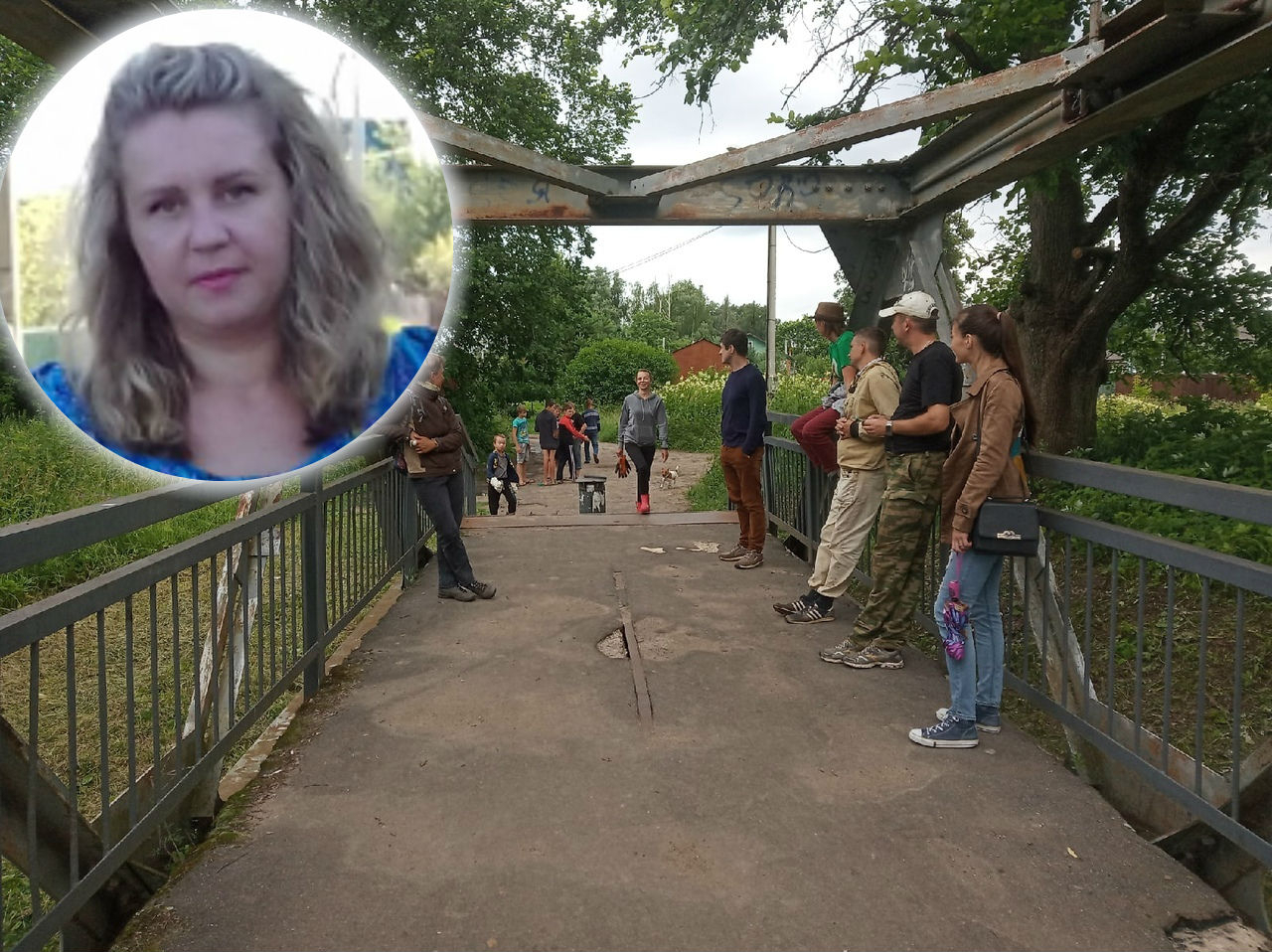 Разодранные в кровь ноги и крики ребенка: ярославна рассказала о ЧП на аварийном мосту под Ярославлем