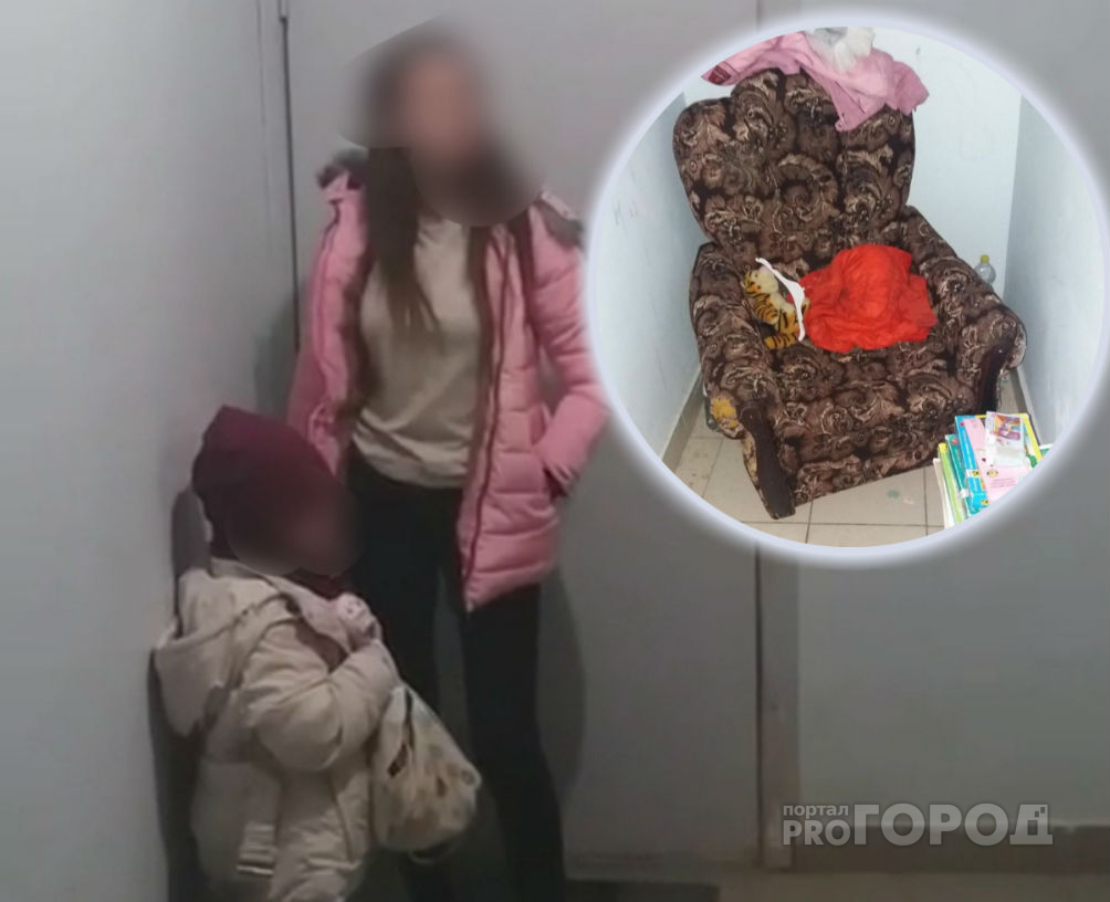Мать, жившая с четырехлетней дочкой в подъезде, сбежала из больницы в Ярославле
