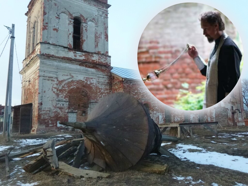 Батюшка из Ярославля ответил чиновникам, засудившим его за ремонт храма