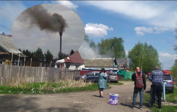 Черный дым застилал небо: под Ярославлем провели проверку из-за выбросов завода