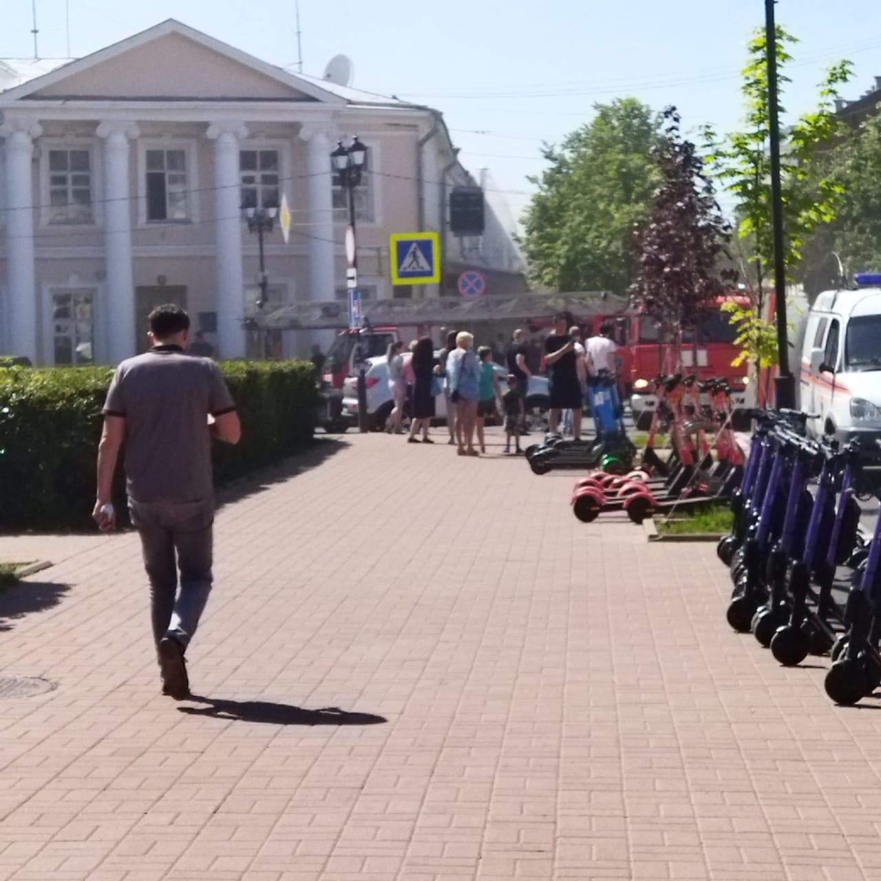 Пожар на Кирова: что произошло