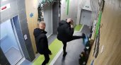 Двое разгромивших новогодний подъезд ярославцев попали на видео