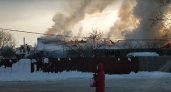 В Ярославле из-за пожара шесть семей осталось без крова: видео