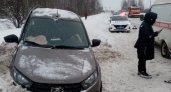 В аварии под Ярославлем покалечились два человека