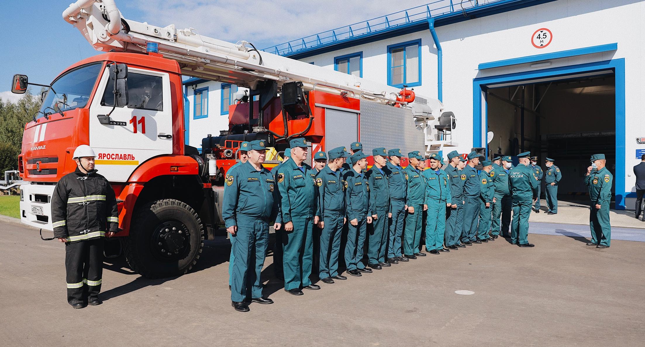 Новое депо в Ярославской области для пожарных в пользование от ООО «Транснефть – Балтика»
