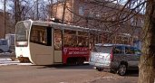 В Ярославле в очередной раз с рельсов сошел трамвай