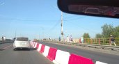  Из-за ремонта Октябрьского моста чиновники увеличили за Волгой количество полос 