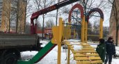 В Ярославле продолжают массово сносить детские площадки 