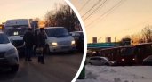 Одна авария и все - коллапс: ярославцы встряли в огромную пробку из-за ДТП