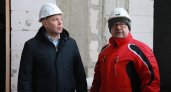 Михаил Евраев проверил строительство новой школы в Ярославле