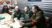 Губернатор Евраев привез помощь и попил чай с мобилизованными в зоне СВО