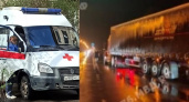 В Ярославле фура сбила дорожного рабочего
