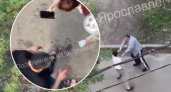 "За свою жену убьет": поножовщина на улице в Заволжском районе попала на видео