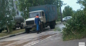 В Ярославле произошел потоп из-за прорыва трубы