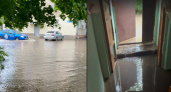 В Ярославле из-за потопа поплыли подъезды 