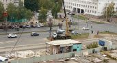    Ярославцы жалуются на стройку на месте бывшего Заволжского рынка