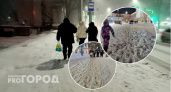 В Ярославле перестали убирать снег даже в самом центре города