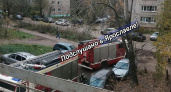 В Ярославле соседи потушили загоревшуюся квартиру