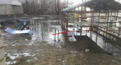 Во Фрунзенском районе затопило новый двор