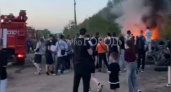  Из-за свалки покрышек регулярно  происходят пожары в Брагино
