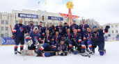 Хоккейная команда ПСБ провела матч с командой правительства Ярославской области