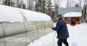 Проверенный годами трюк растапливает снег в теплице пока вы спите — работает даже в лютый мороз