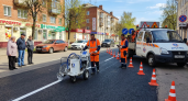 В конце апреля в Рыбинске начнут наносить дорожную разметку в пластике