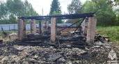 Пожар в Мышкинском округе уничтожил 228 квадратных метров жилья