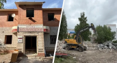 В Ярославле снесли заброшенный магазин, куда регулярно проникали дети