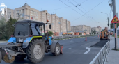На Московском проспекте масштабная замена асфальта: отремонтируют 50 тысяч "квадратов"