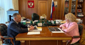 Евраев и Голикова обсудили поликлинику в Красном Бору и проекты в культуре