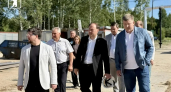  Мэр Ярославля Молчанов посетил  стройку нового микрорайона  за Волгой