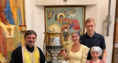 Кубок Гагарина побывал в храме и управлении МЖД