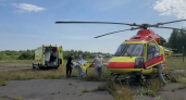 После пожара в частном доме в Тверицах девочку отправили на вертолете для лечения в Нижний Новгород