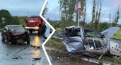 Под Рыбинском после столкновения Mazda и Ford оба водителя попали на лечение