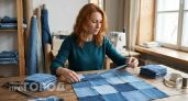 Лоскутные блоки из старых джинсов для интерьерного текстиля без сложных выкроек