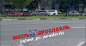 В Ярославле на проспекте Авиаторов столкнулись четыре автомобиля