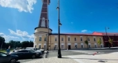 На пожарной каланче в Рыбинске открыли мемориальную доску в память о веке службы