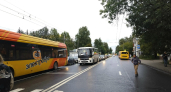 Заторы в Ярославле образовались на главных улицах города