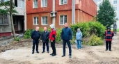 Жители и общественники проверили ремонт дворов на Красном Перекопе перед сдачей