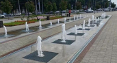 Фонтан на улице Жукова в Рыбинске запустили после настройки модуля управления