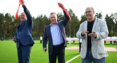 В Ярославской области открыли обновленный стадион для лапты футбола и легкой атлетики