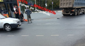 В центре Ярославля новый троллейбус протаранил самосвал «КАМАЗ»