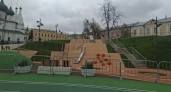 На открытии «Спартаковца» в Ярославле вандалы повредили детскую площадку