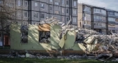 В Рыбинске на Щепкина начали разбор второго из двух аварийных домов