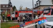 В Ярославле из горящего спорткомплекса "Эксперт" экстренно эвакуировали детей