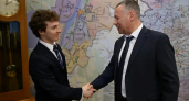 Чемпион Европы по боксу Вячеслав Рогозин получил знак Мельгунова